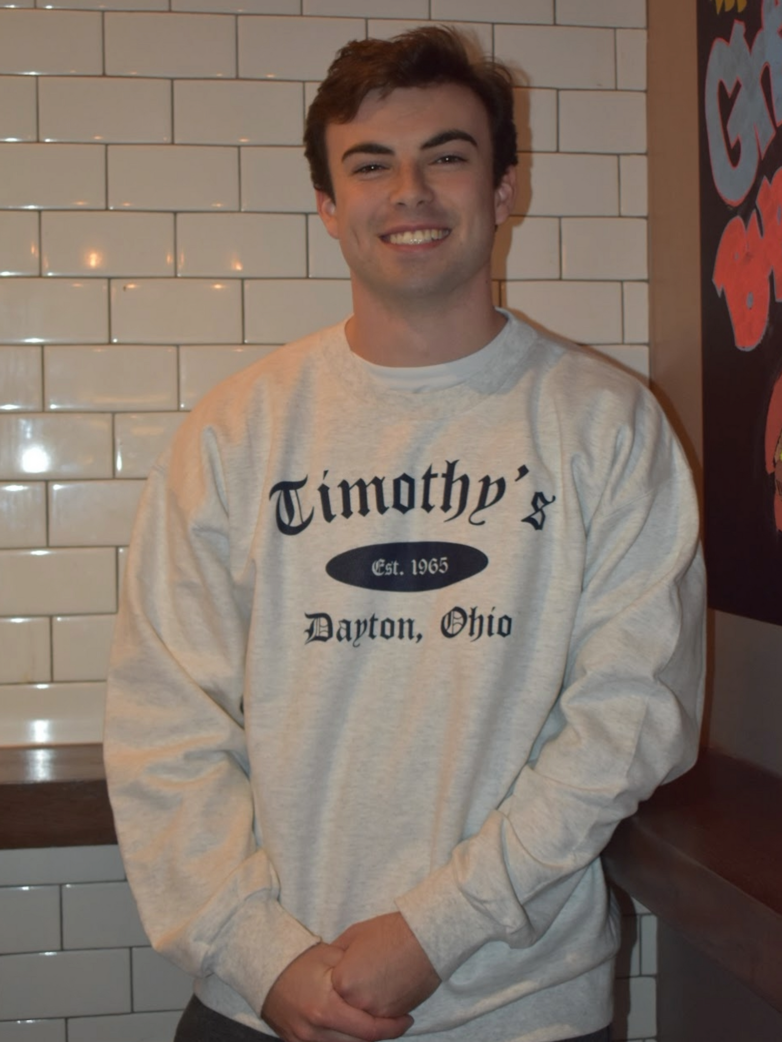 Timothy's Classic Crewneck Ash Gray