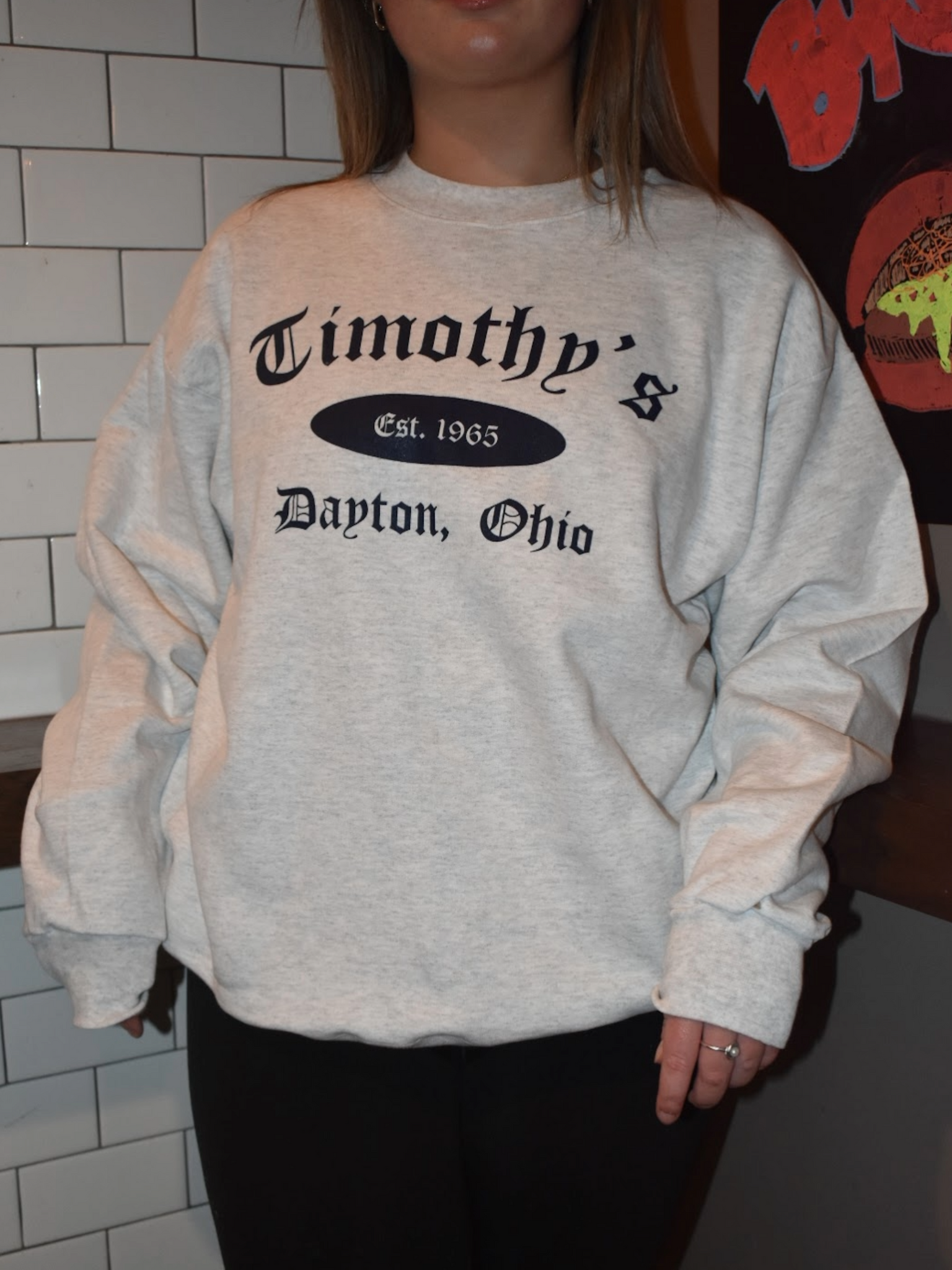 Timothy's Classic Crewneck Ash Gray