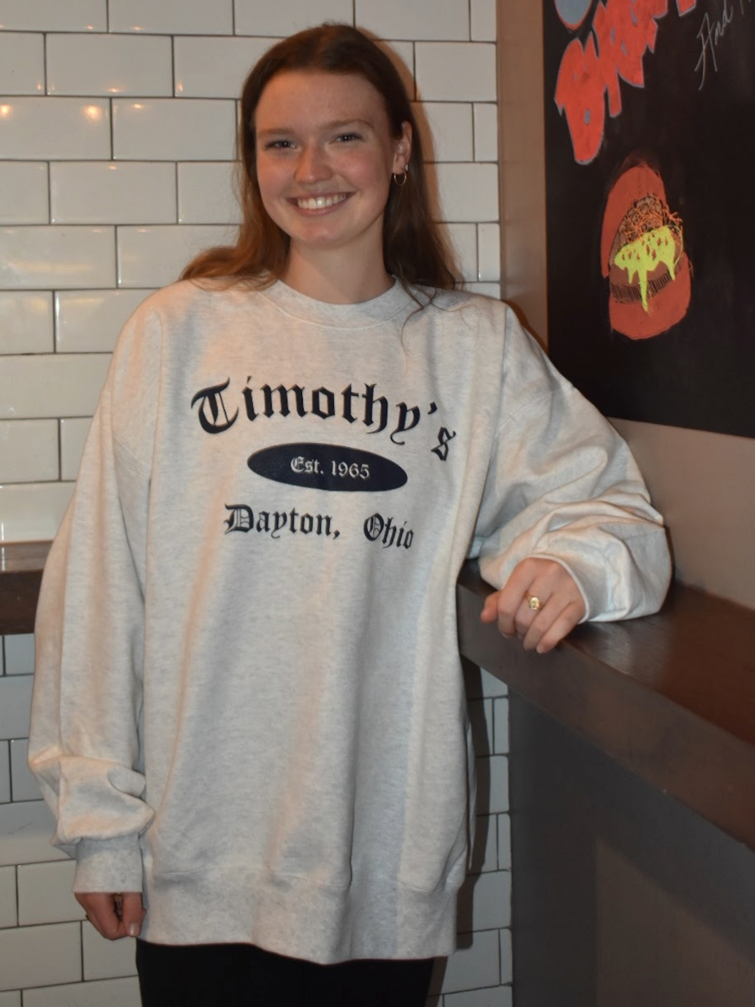 Timothy's Classic Crewneck Ash Gray