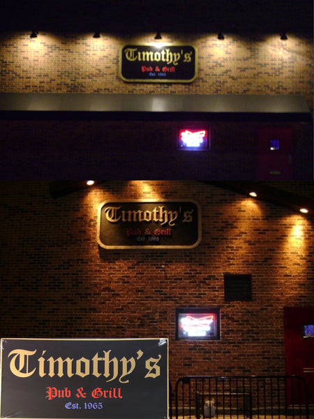 Timothy's Tin Sign