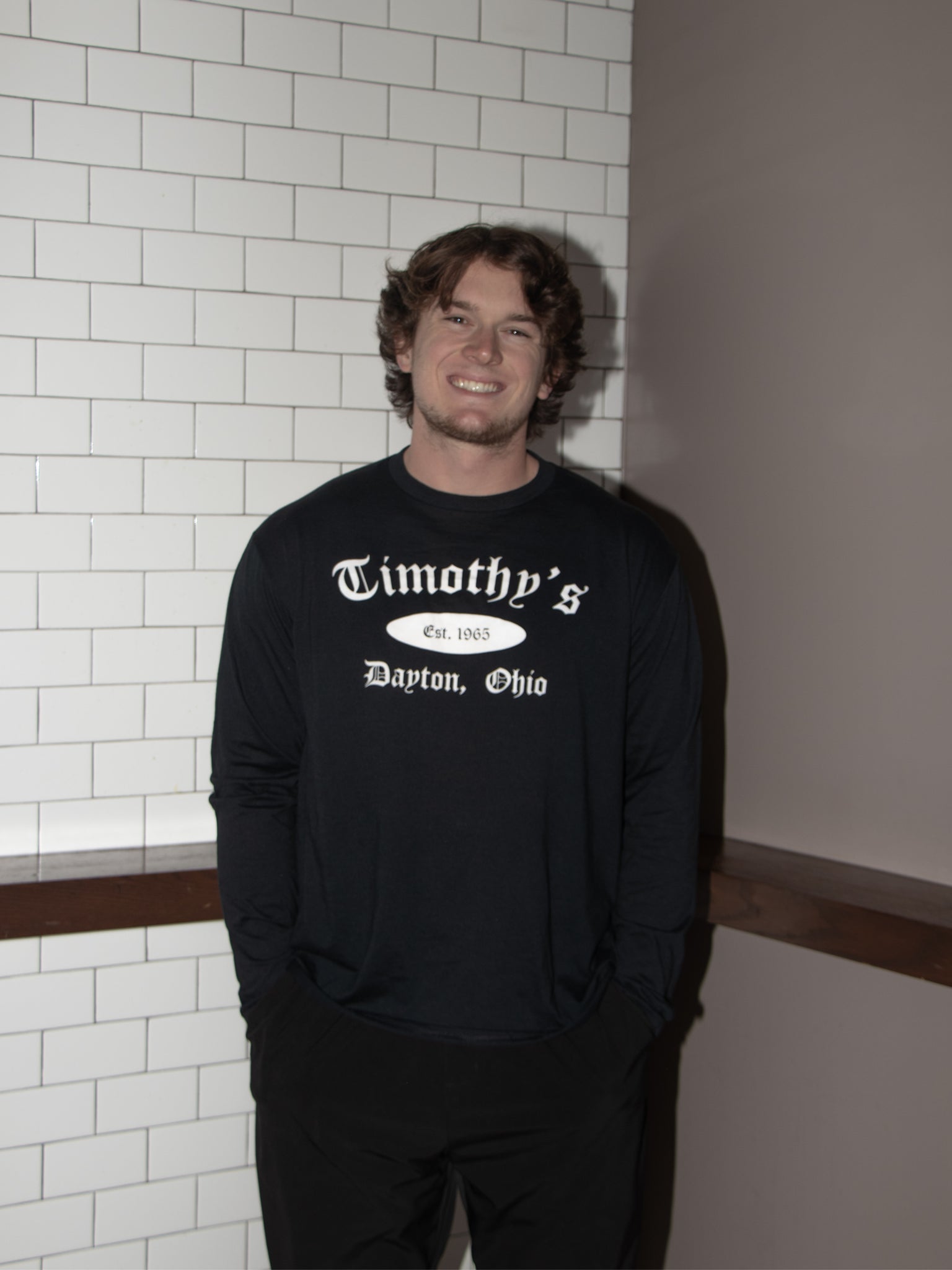 Timothy's Classic Long Sleeve T-Shirt Black