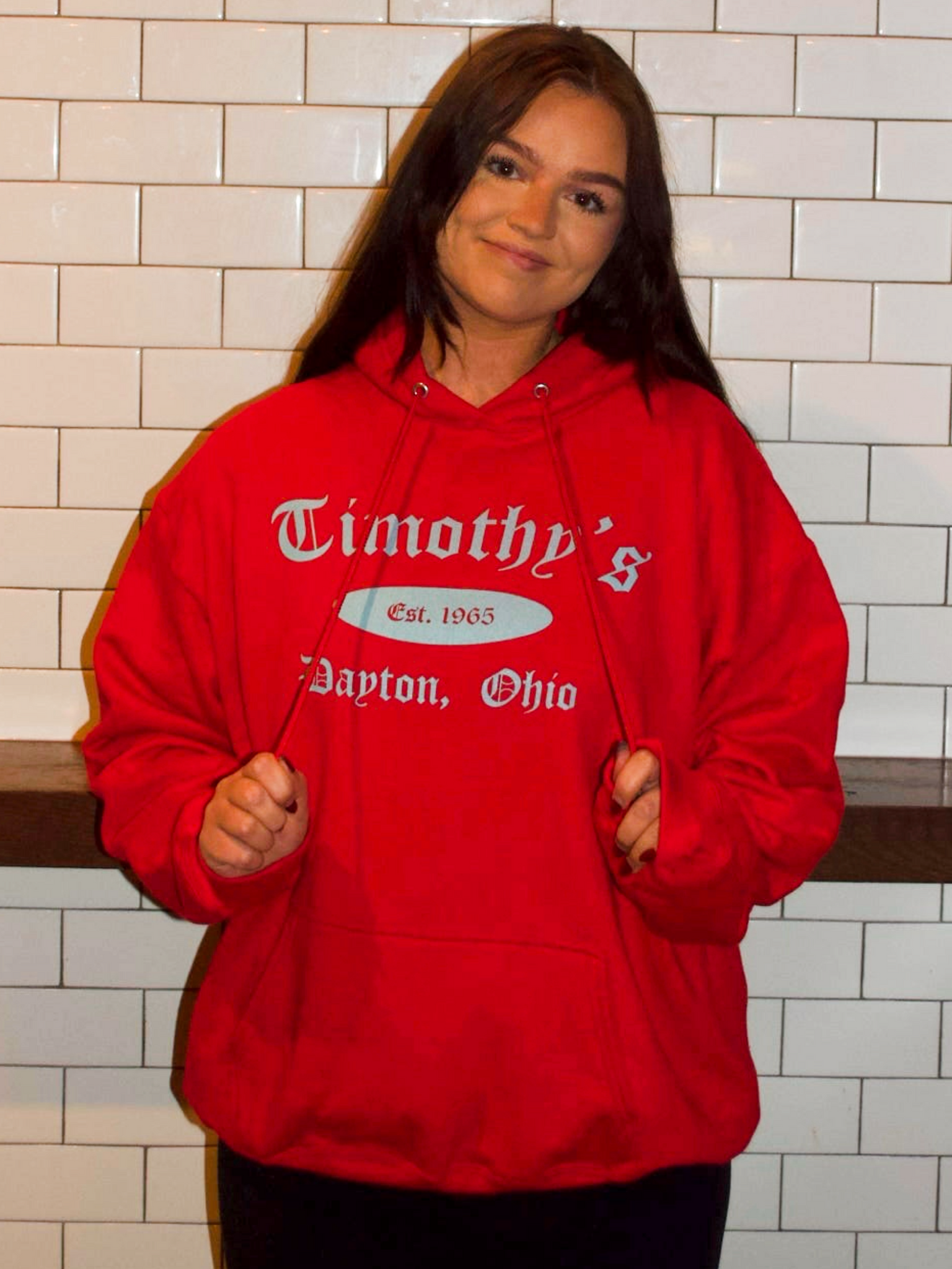 Timothy's Classic Hoodie UD Red