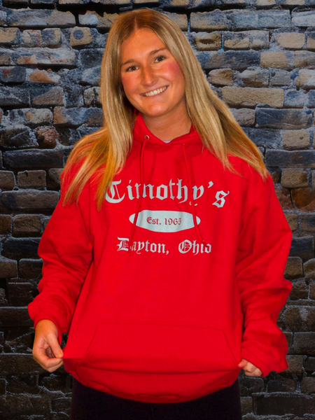 Timothy's Classic Hoodie UD Red