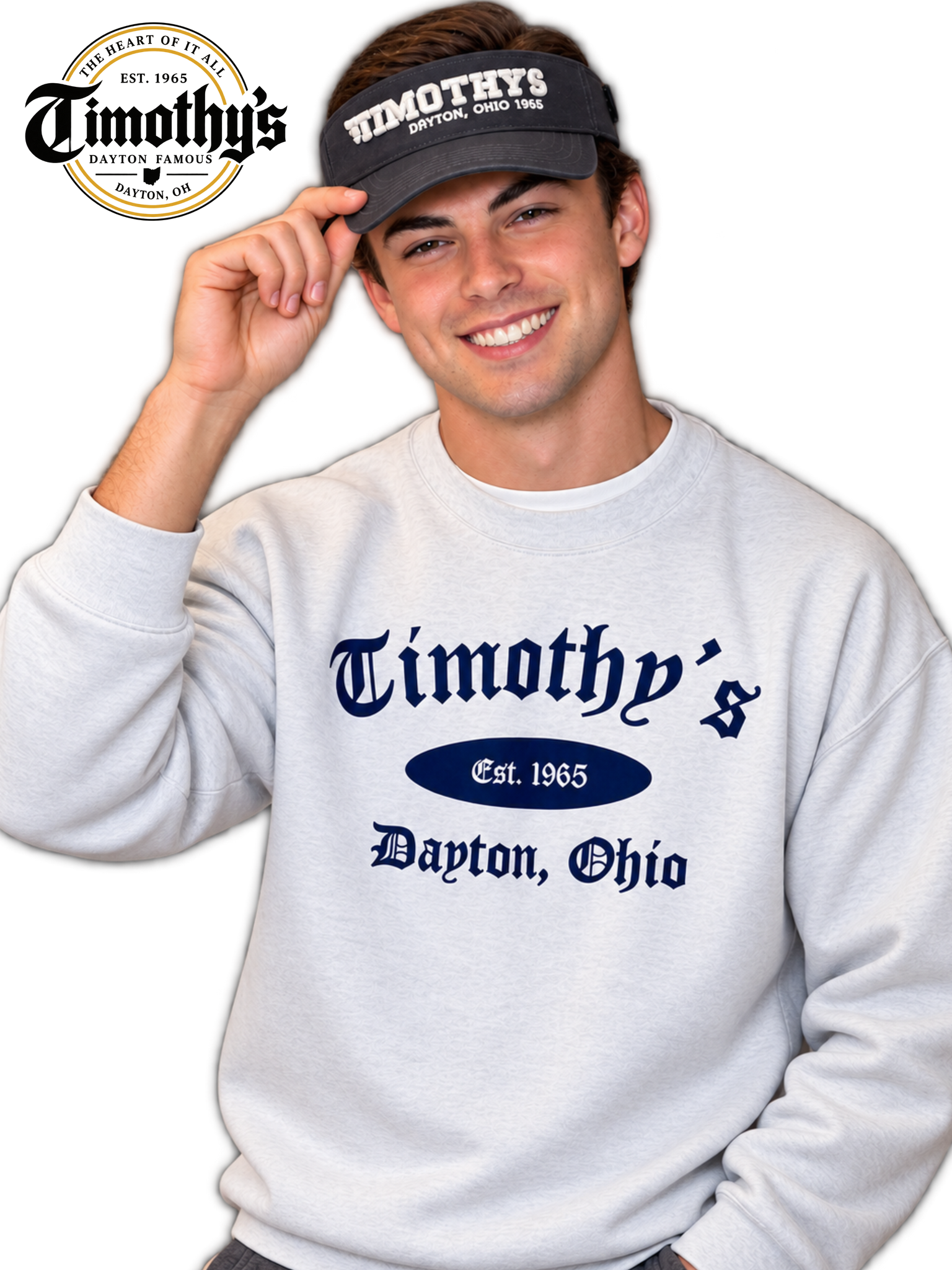 Flying Timothy's Visor Navy