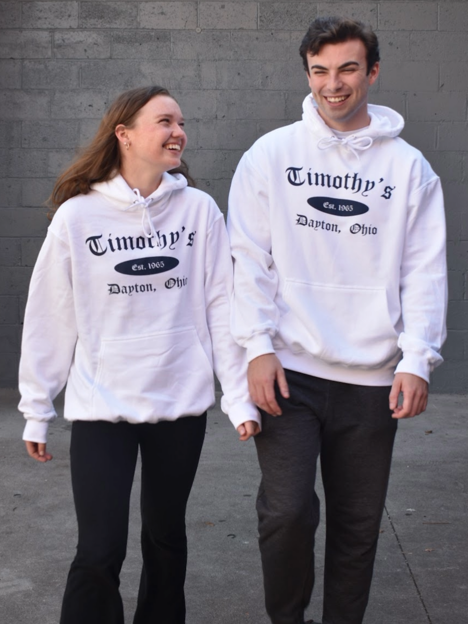 Timothy's Classic Hoodie White