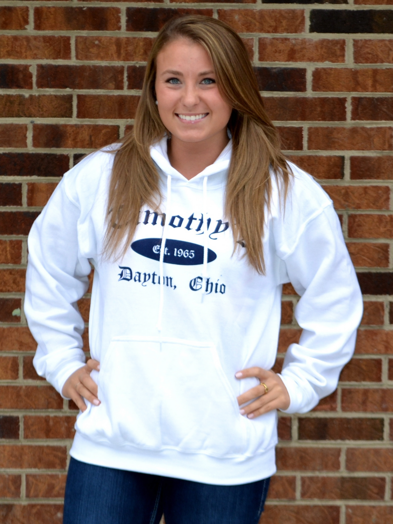 Timothy's Classic Hoodie White