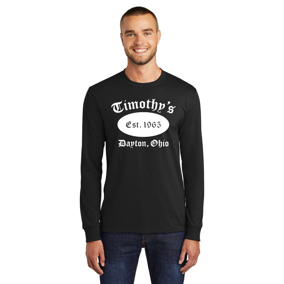 Timothy's Classic Long Sleeve T-Shirt Black